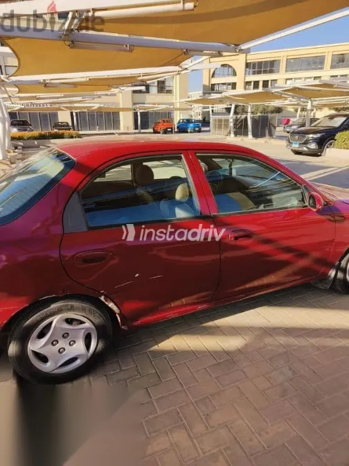 Kia Sephia 2000 Burgundy Used for Sale - 6