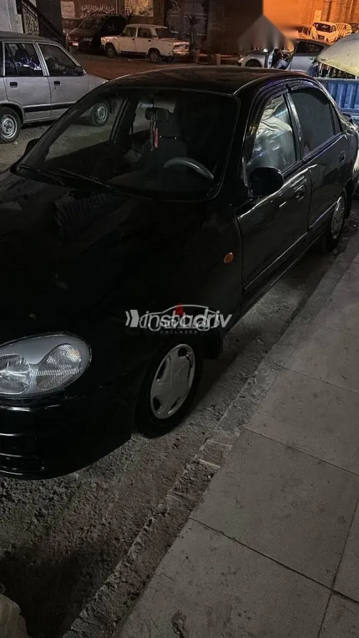 دايو لانوس 2001 أسود مستعملة للبيع - 3