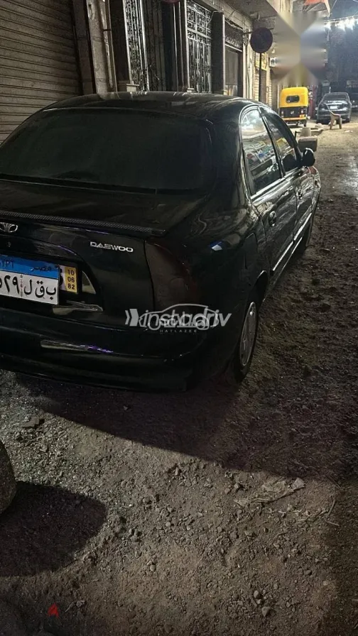 دايو لانوس 2001 أسود مستعملة للبيع - 5