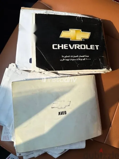 شيفروليه افيو 2010 أسود مستعملة للبيع - 8