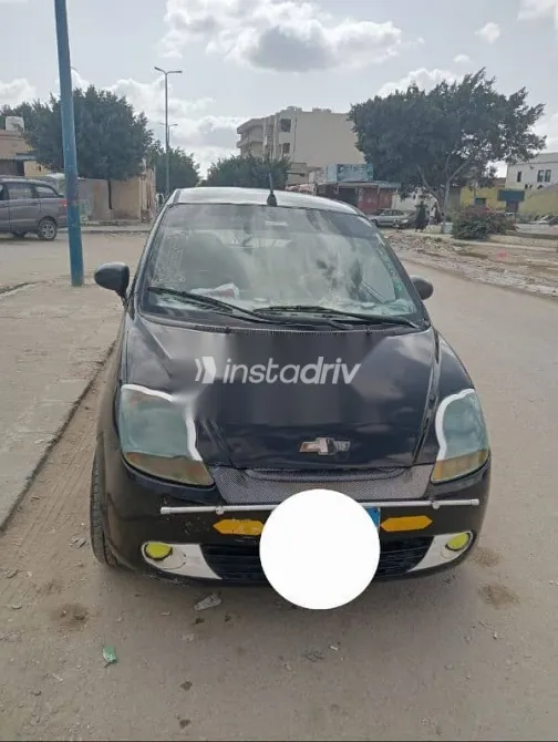 شيفروليه سبارك 2008 أسود مستعملة للبيع - 2