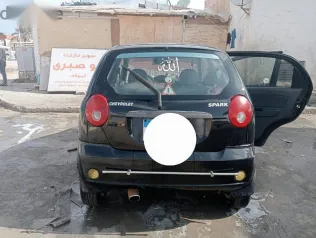 شيفروليه سبارك 2008 أسود مستعملة للبيع