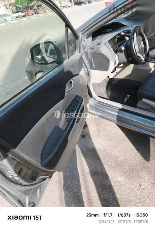 هوندا سيفك 2012 رمادي مستعملة للبيع - 4