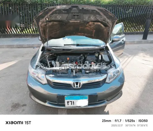 هوندا سيفك 2012 رمادي مستعملة للبيع - 5