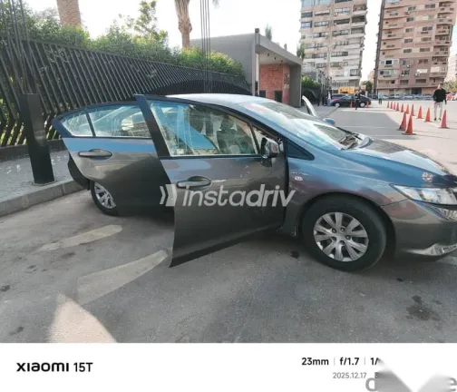 هوندا سيفك 2012 رمادي مستعملة للبيع - 7