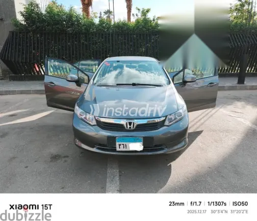 هوندا سيفك 2012 رمادي مستعملة للبيع - 9