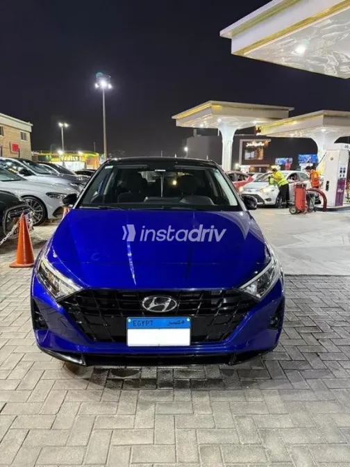 Hyundai I20 2021 Dark Blue Used for Sale - 1