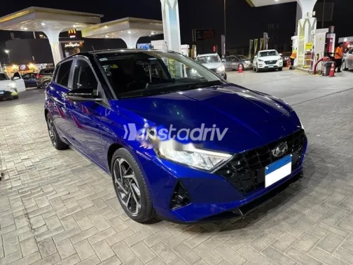 Hyundai I20 2021 Dark Blue Used for Sale - 2