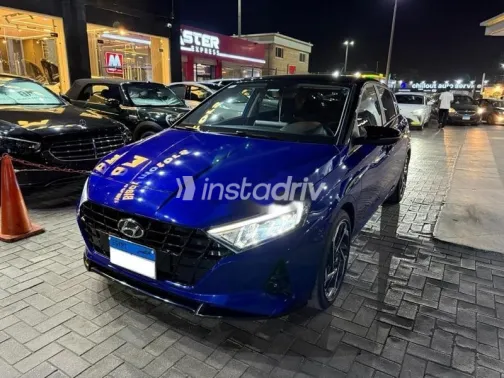 Hyundai I20 2021 Dark Blue Used for Sale - 3