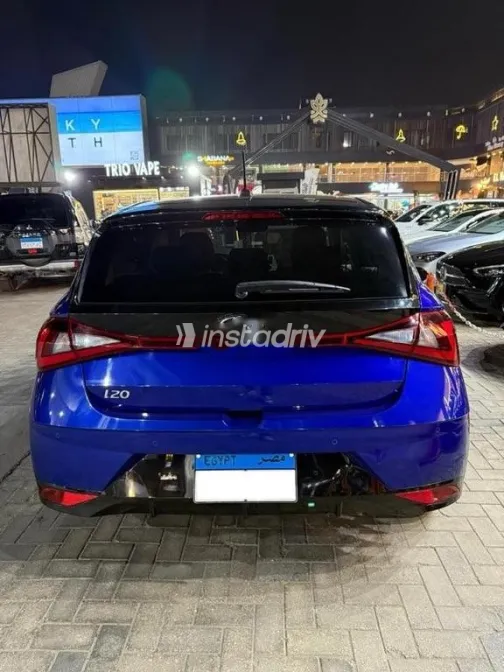 Hyundai I20 2021 Dark Blue Used for Sale - 4