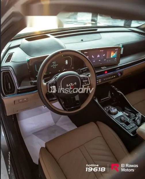 كيا سورينتو 2025 أخضر جديدة للبيع - 5