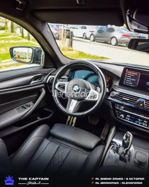 بي ام دبليو 530 2023 أسود مستعملة للبيع - 4