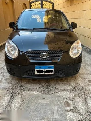 كيا بيكانتو 2009 أسود مستعملة للبيع