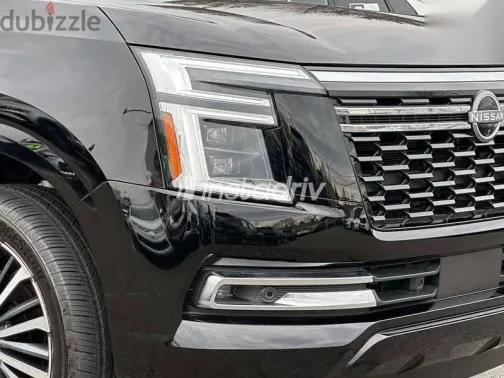 Nissan Armada 2025 Black Used for Sale - 4