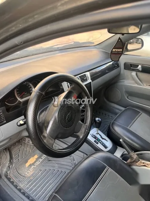 شيفروليه أوبترا 2008 أسود مستعملة للبيع - 6