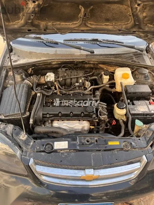 شيفروليه أوبترا 2008 أسود مستعملة للبيع - 7