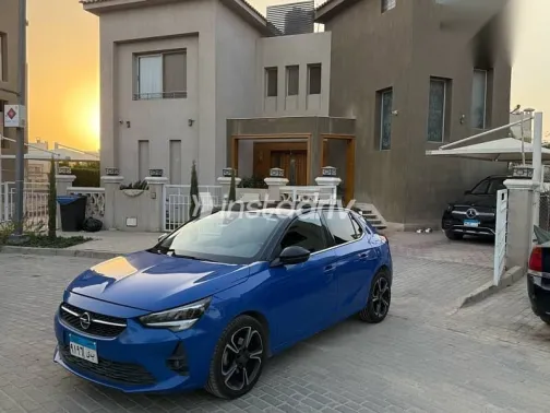 اوبل كورسا 2022 أزرق غامق مستعملة للبيع - 4