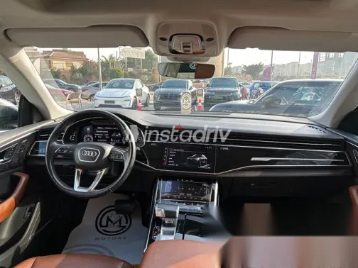 Audi Q8 2021 Gray Used for Sale - 5