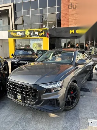 Audi Q8 2021 Gray Used for Sale