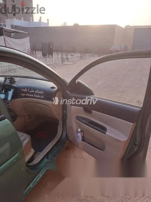 Hyundai Accent 2007 Green Used for Sale - 1