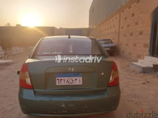 Hyundai Accent 2007 Green Used for Sale - 8