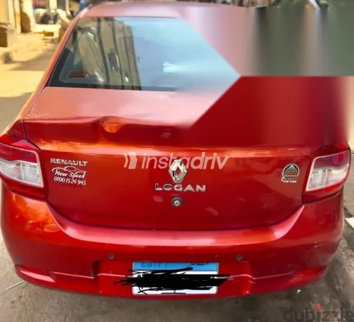 Renault Logan 2015 Burgundy Used for Sale - 2