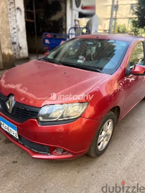 Renault Logan 2015 Burgundy Used for Sale - 3