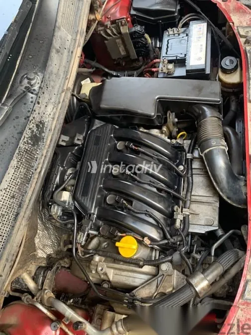 Renault Logan 2015 Burgundy Used for Sale - 6