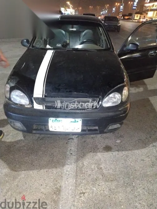 شيفروليه لانوس 2010 أسود مستعملة للبيع - 3