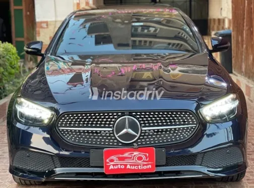 Mercedes E 200 2021 Dark Blue Used for Sale - 1