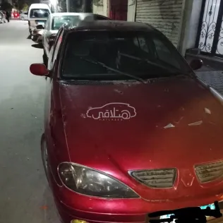رينو لوجان 2001 أحمر مستعملة للبيع
