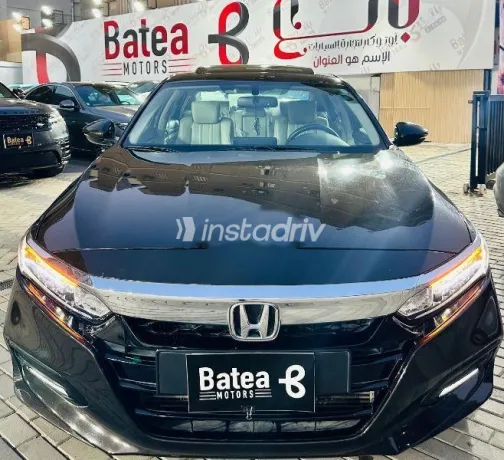 هوندا أكورد 2020 أسود مستعملة للبيع - 1