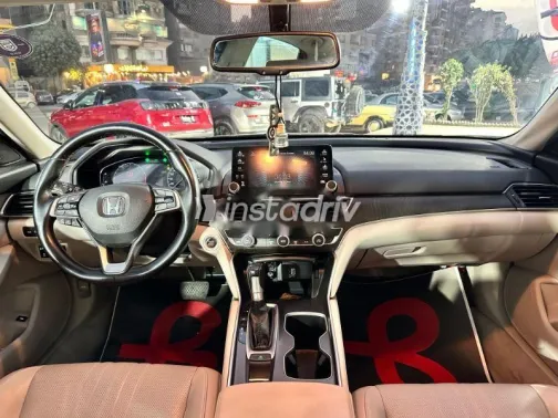 هوندا أكورد 2020 أسود مستعملة للبيع - 4