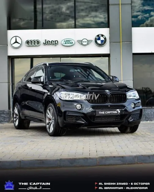 بي ام دبليو X6 2019 أسود مستعملة للبيع - 1