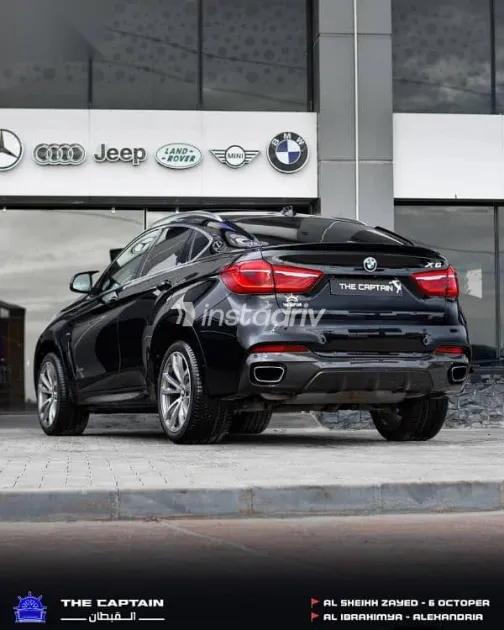 بي ام دبليو X6 2019 أسود مستعملة للبيع - 6