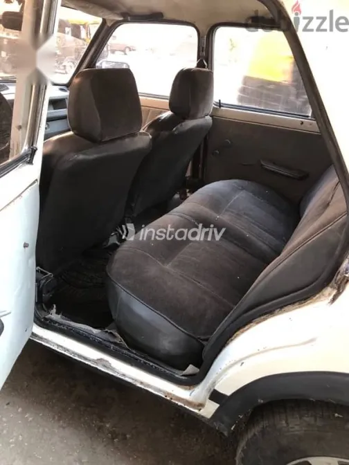 فيات 128 1989 أبيض مستعملة للبيع - 4