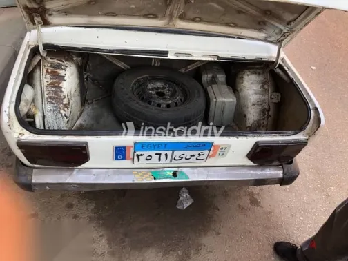 فيات 128 1989 أبيض مستعملة للبيع - 6