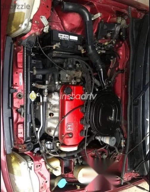 هوندا سيفك 1991 أحمر مستعملة للبيع - 4