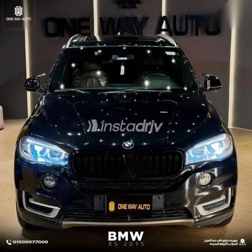 بي ام دبليو X5 2015 أسود مستعملة للبيع - 5