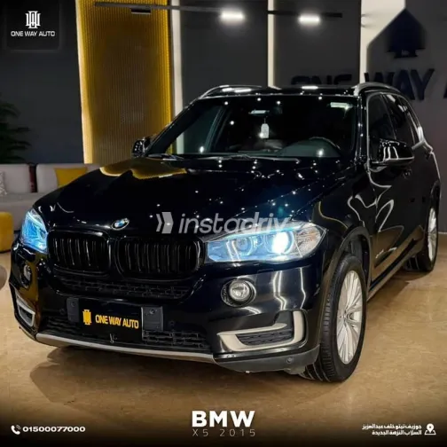 بي ام دبليو X5 2015 أسود مستعملة للبيع - 7