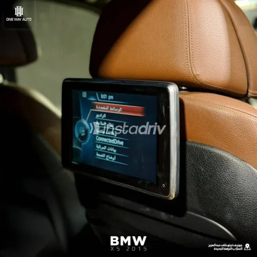 بي ام دبليو X5 2015 أسود مستعملة للبيع - 8