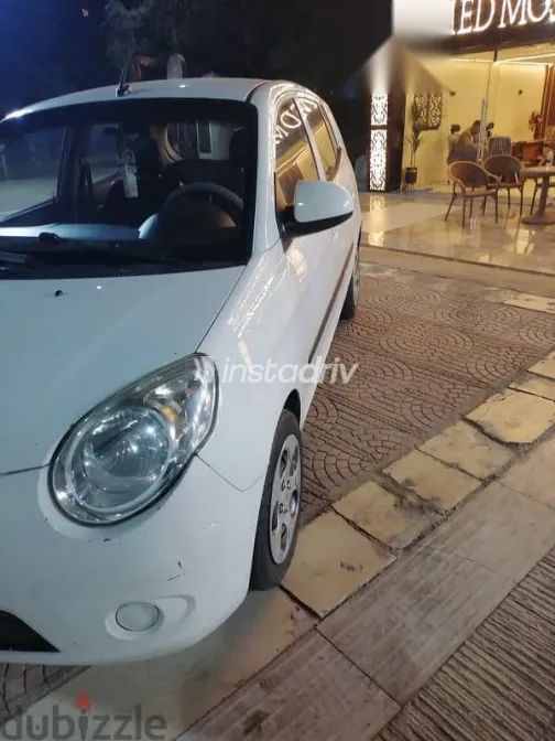 كيا بيكانتو 2011 أبيض مستعملة للبيع - 4