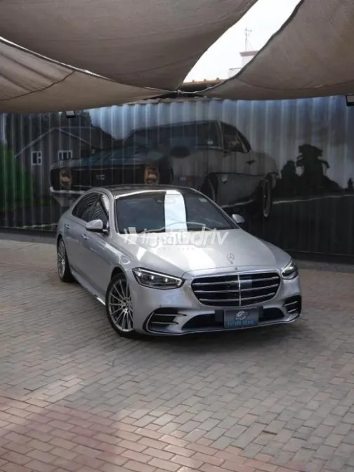 مرسيدس S 500 2021 فضي مستعملة للبيع - 5