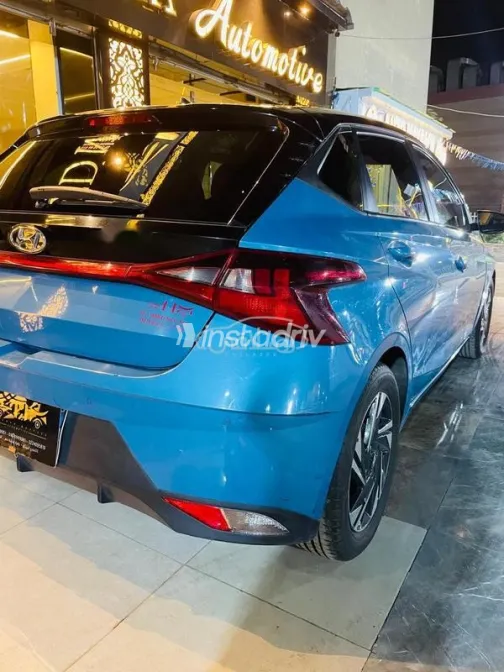 Hyundai I20 2022 Dark Blue Used for Sale - 4