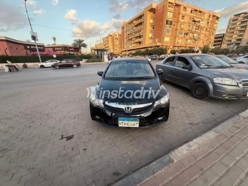 Honda Civic 2009 Black Used for Sale - 1