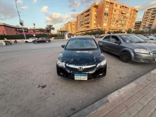 هوندا سيفك 2009 أسود مستعملة للبيع