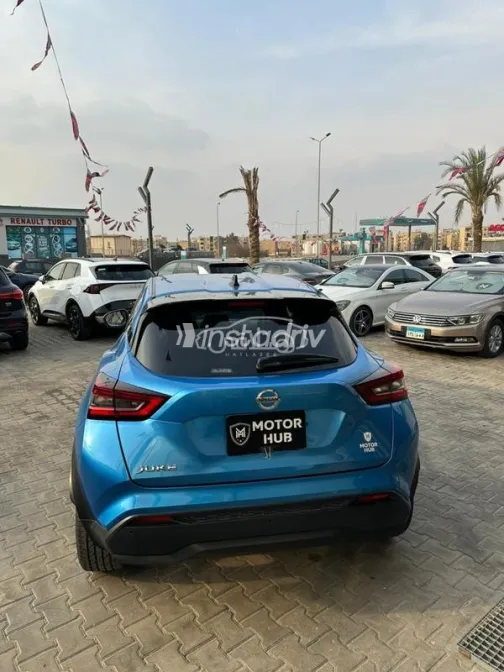 نيسان جوك 2022 أزرق غامق مستعملة للبيع - 4