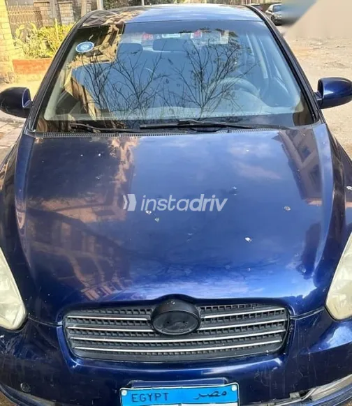 Hyundai Accent 2008 Dark Blue Used for Sale - 1