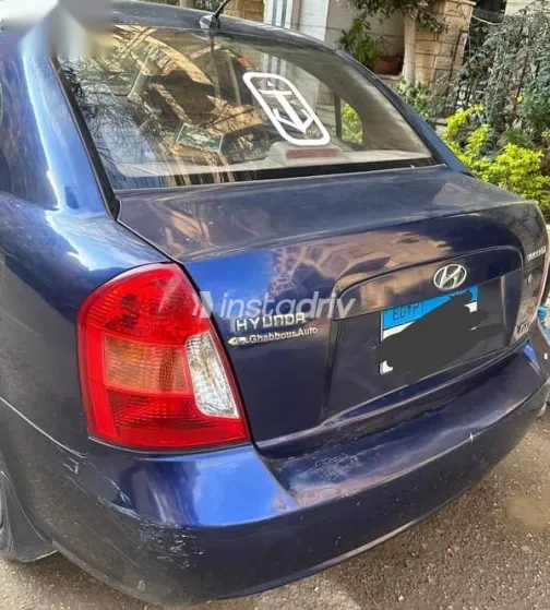 Hyundai Accent 2008 Dark Blue Used for Sale - 4