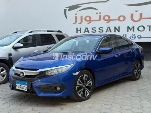 Honda Civic 2019 Dark Blue Used for Sale - 1